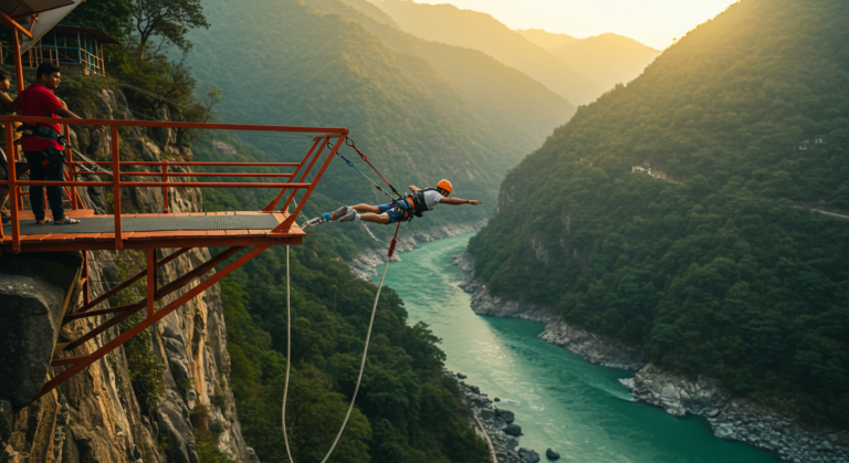 Image for the article 'Achieve 117M Thrills: Your Ultimate explore all the adventure capital adventures on Bucketlistt Skywalk & Cliff Jumping Guide' regarding Tourism.