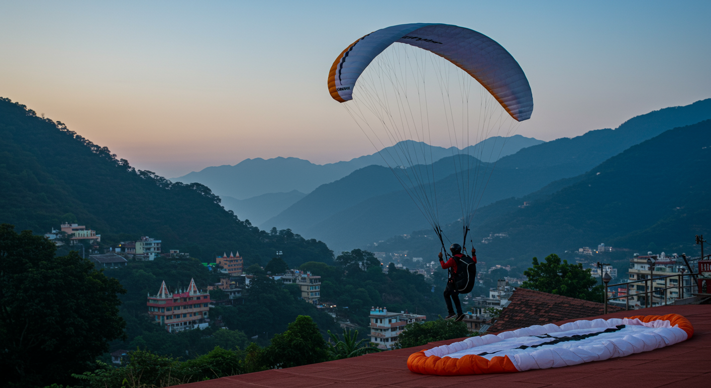 Image for the article 'Achieve Sky-High Dreams: Your Ultimate Guide to Paragliding in explore all the adventure capital adventures on Bucketlistt' regarding Tourism.