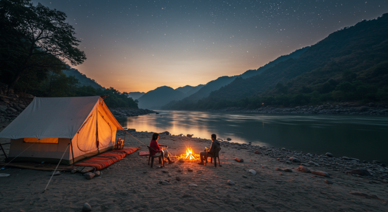 Image for the article 'Adventure Camping explore all Rishikesh adventures on Bucketlistt' regarding Tourism.