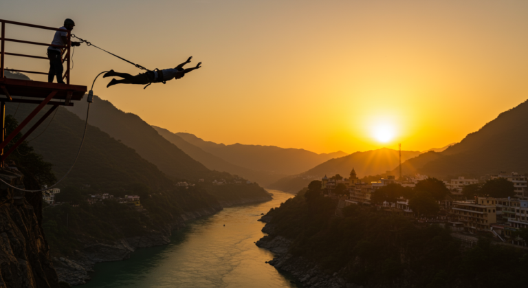 Image for the article 'Analyzing Bungee Jumping Operator Comparisons explore all Rishikesh adventures on Bucketlistt: Industry Standards and Best Practices' regarding Tourism.