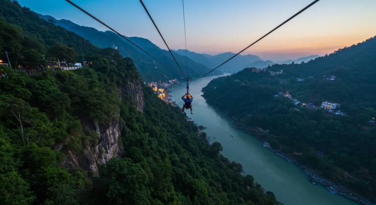 Image for the article 'BUCKETLISTT: Conquer India's Highest Flying Fox & Zipline Rishikesh Thrills' regarding Tourism.