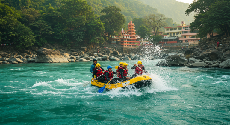 Image for the article 'BUCKETLISTT's Premier River Rafting in Rishikesh: An Unforgettable Adventure' regarding Tourism.