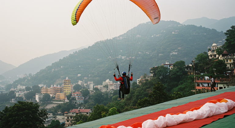 Image for the article 'Choosing BUCKETLISTT for Extended Himalayan Paragliding Adventures' regarding Tourism.
