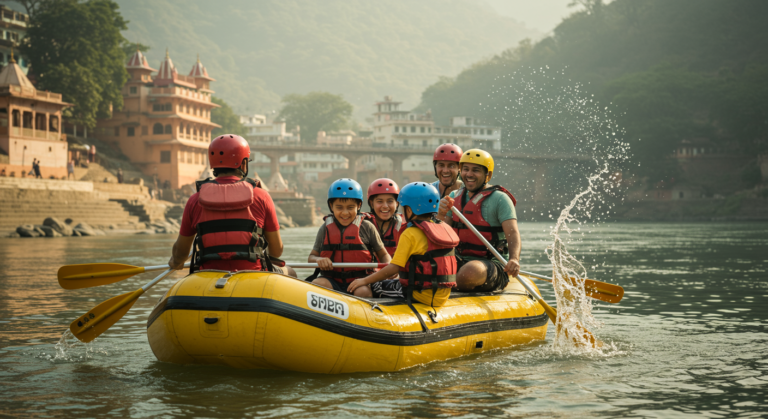 Image for the article 'Comparing Industrial Usage of Family Adventures explore all Rishikesh adventures on Bucketlistt' regarding Tourism.