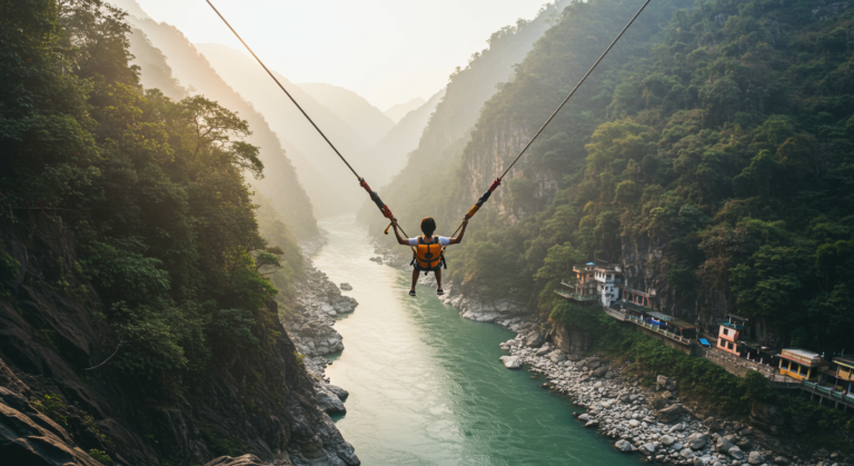 Image for the article 'Conquer Heights: The Ultimate Giant Swing & Tower Swing explore all the adventure capital adventures on Bucketlistt Adventure' regarding Tourism.