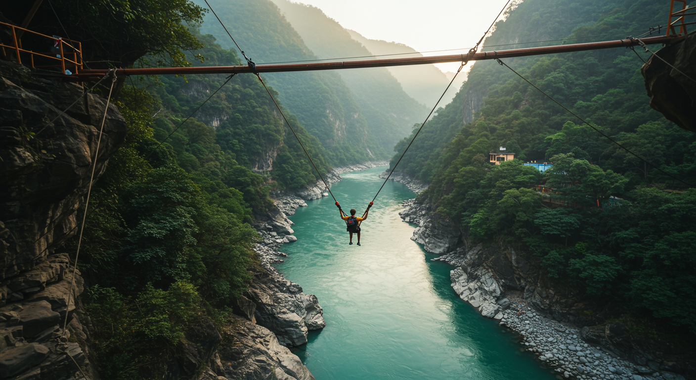 Image for the article 'Conquer Heights: Your Ultimate Giant Swing & Tower Swing the adventure capital Adventure' regarding Tourism.