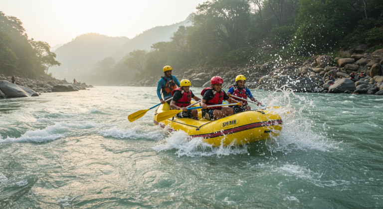 Image for the article 'Conquer the Ganges: Your Definitive Guide to river Rafting in the adventure capital' regarding Tourism.