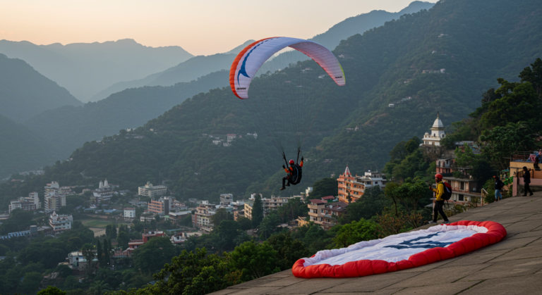 Image for the article 'Considering BUCKETLISTT Paragliding? Your First Flight Guide' regarding Tourism.