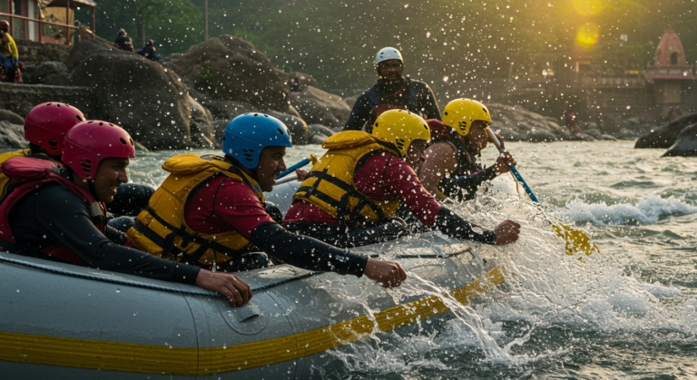 Image for the article 'Crafting Unforgettable Couple Trips in Rishikesh: Your Ultimate Guide' regarding Tourism.