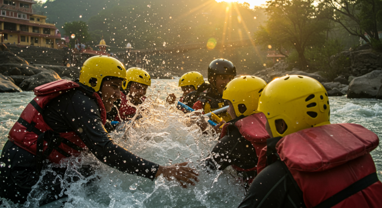 Image for the article 'Crafting Unforgettable Couple Trips in Rishikesh: Your Ultimate Romantic Guide' regarding Tourism.