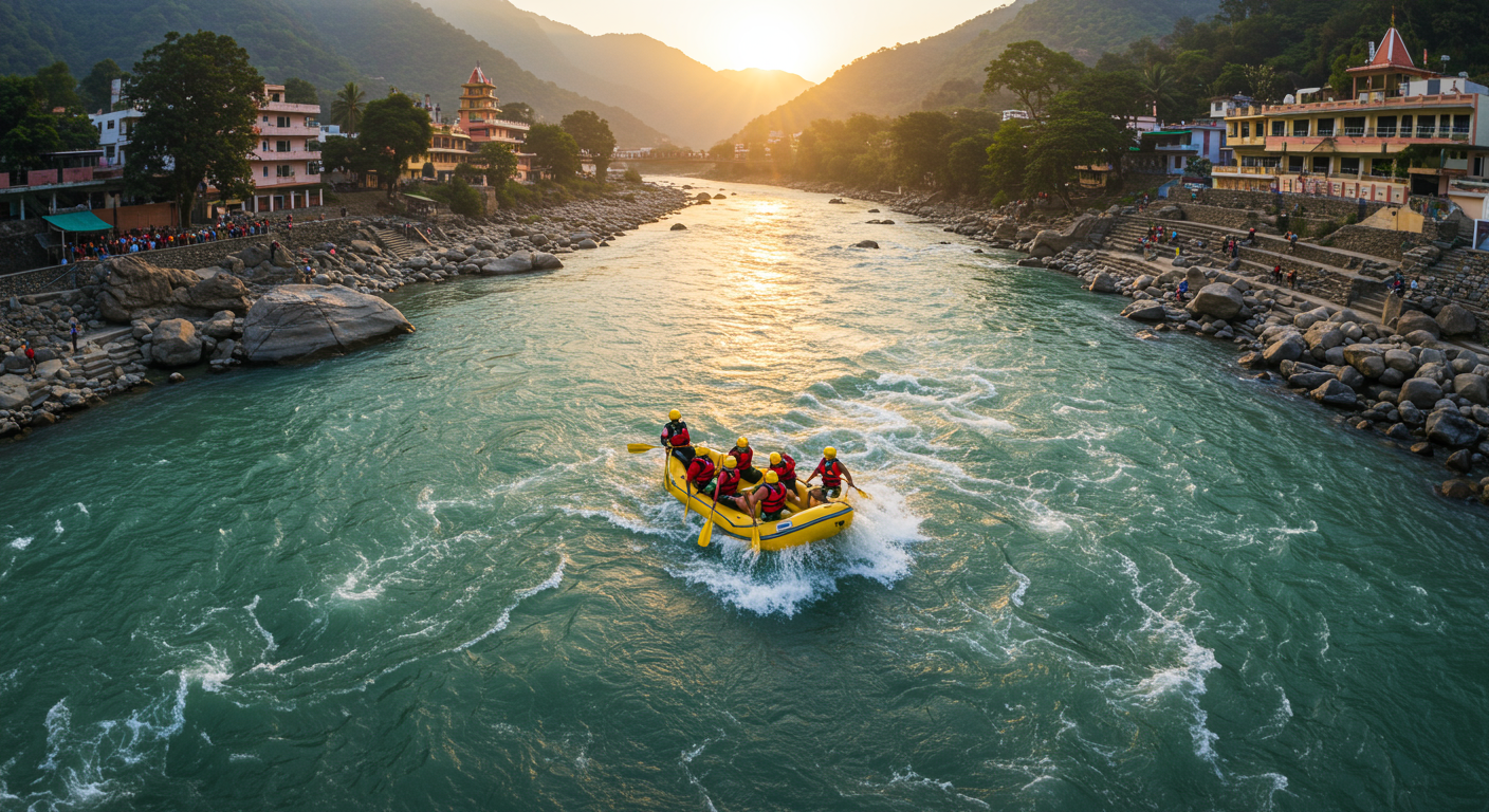 Image for the article 'Crafting Unforgettable Rishikesh Itineraries & Trip Plans for Every Traveler' regarding Tourism.