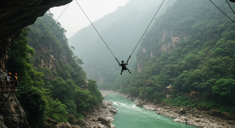 Image for the article 'Defy Gravity: Your Ultimate Guide to Giant Swing & Tower Swing explore all the adventure capital adventures on Bucketlistt' regarding Tourism.