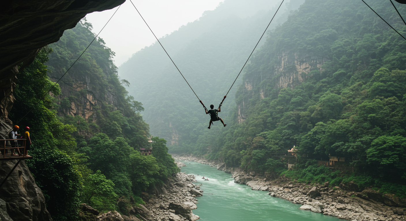 Image for the article 'Defy Gravity: Your Ultimate Guide to Giant Swing & Tower Swing explore all the adventure capital adventures on Bucketlistt' regarding Tourism.