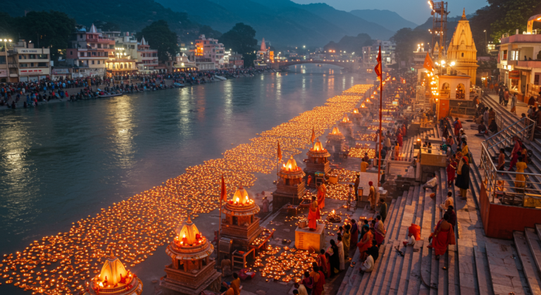 Image for the article 'Discover Rishikesh's Spiritual & Wild Side: BUCKETLISTT's Premier Trek & Temple Tours' regarding Tourism.