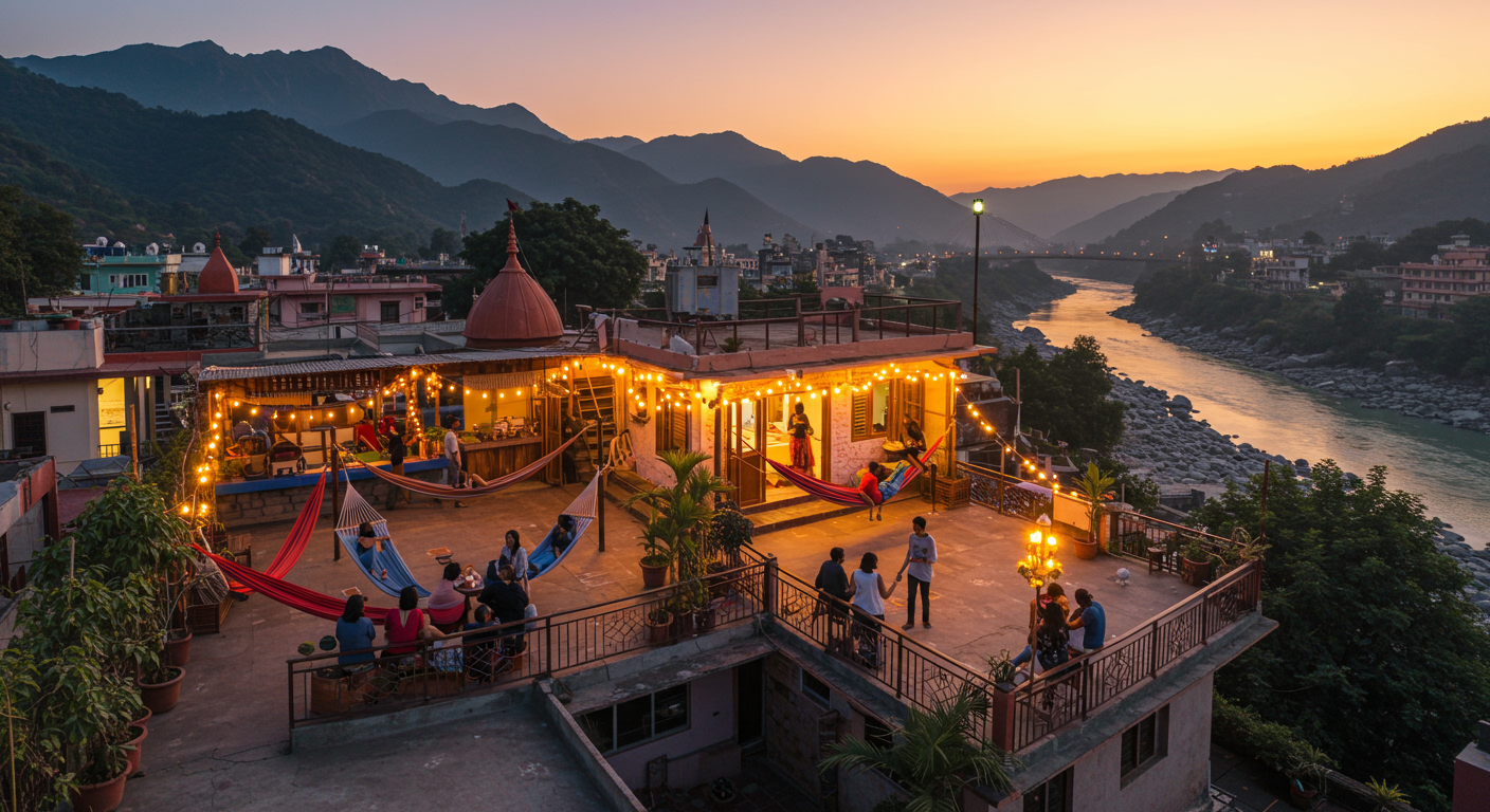 Image for the article 'Discover the Best Hostels in Rishikesh: Modern Solutions for Unforgettable Stays' regarding Tourism.