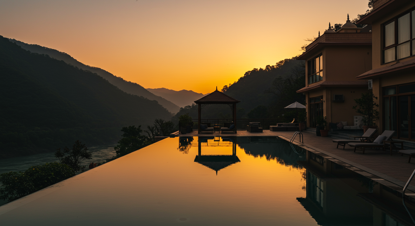 Image for the article 'Discover the Best Hotels in Rishikesh: Your Ultimate 2026 Guide' regarding Tourism.