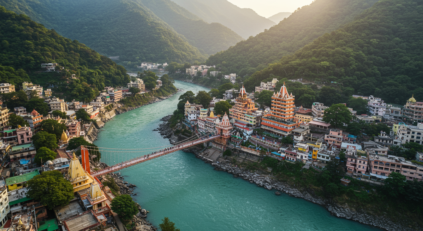 Image for the article 'Discover the Best Places to Visit in Rishikesh for a Safe and Unforgettable Journey' regarding Tourism.