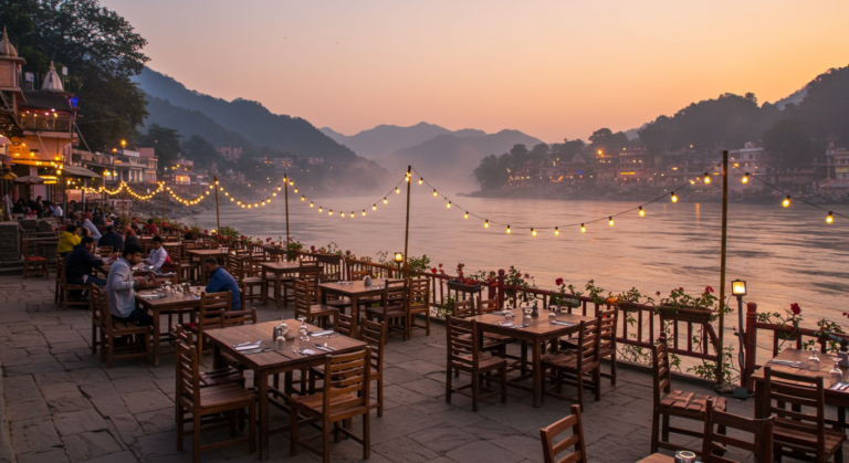Image for the article 'Discover the Best Restaurants & Cafes in Rishikesh: Your Ultimate Culinary Journey' regarding Tourism.