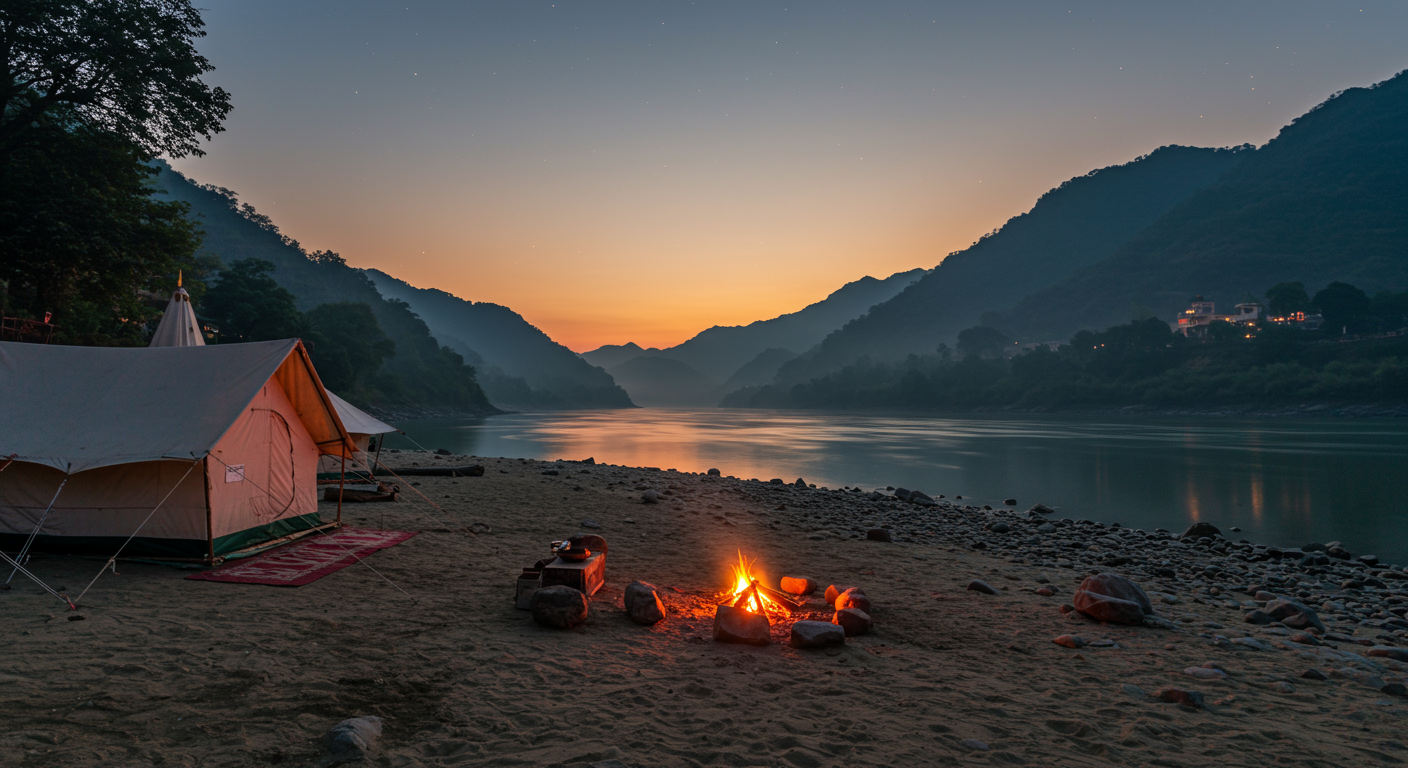 Image for the article 'Discover the Best Rishikesh Camping & Stays: Your 2026 Guide' regarding Tourism.