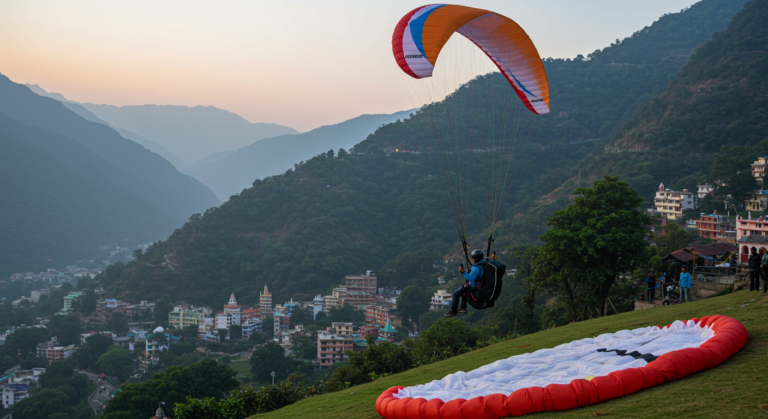 Image for the article 'Discover the Best Views: Which Paragliding in Rishikesh Flight is Right for You?' regarding Tourism.
