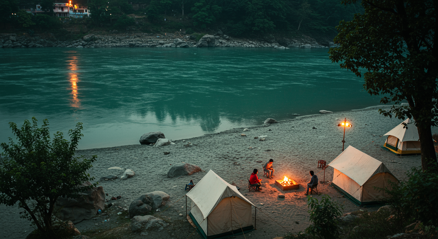 Image for the article 'Discover the Ultimate Adventure Camping Rishikesh Experience' regarding Tourism.