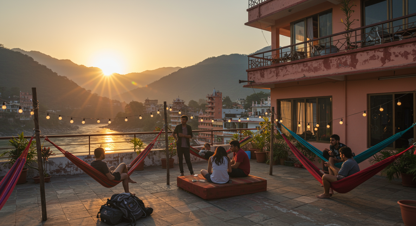 Image for the article 'Discovering the Best Hostels in Rishikesh: Your Ultimate Guide for 2026' regarding Tourism.