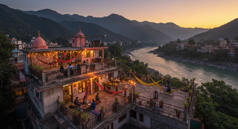 Image for the article 'Discovering the Best Hostels in Rishikesh: Your Ultimate Guide to Affordable Stays' regarding Tourism.