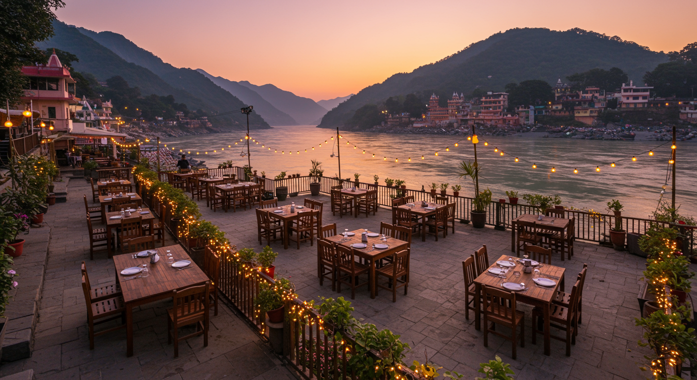 Image for the article 'Discovering the Best Restaurants & Cafes in Rishikesh: A Culinary Journey for 2026' regarding Tourism.