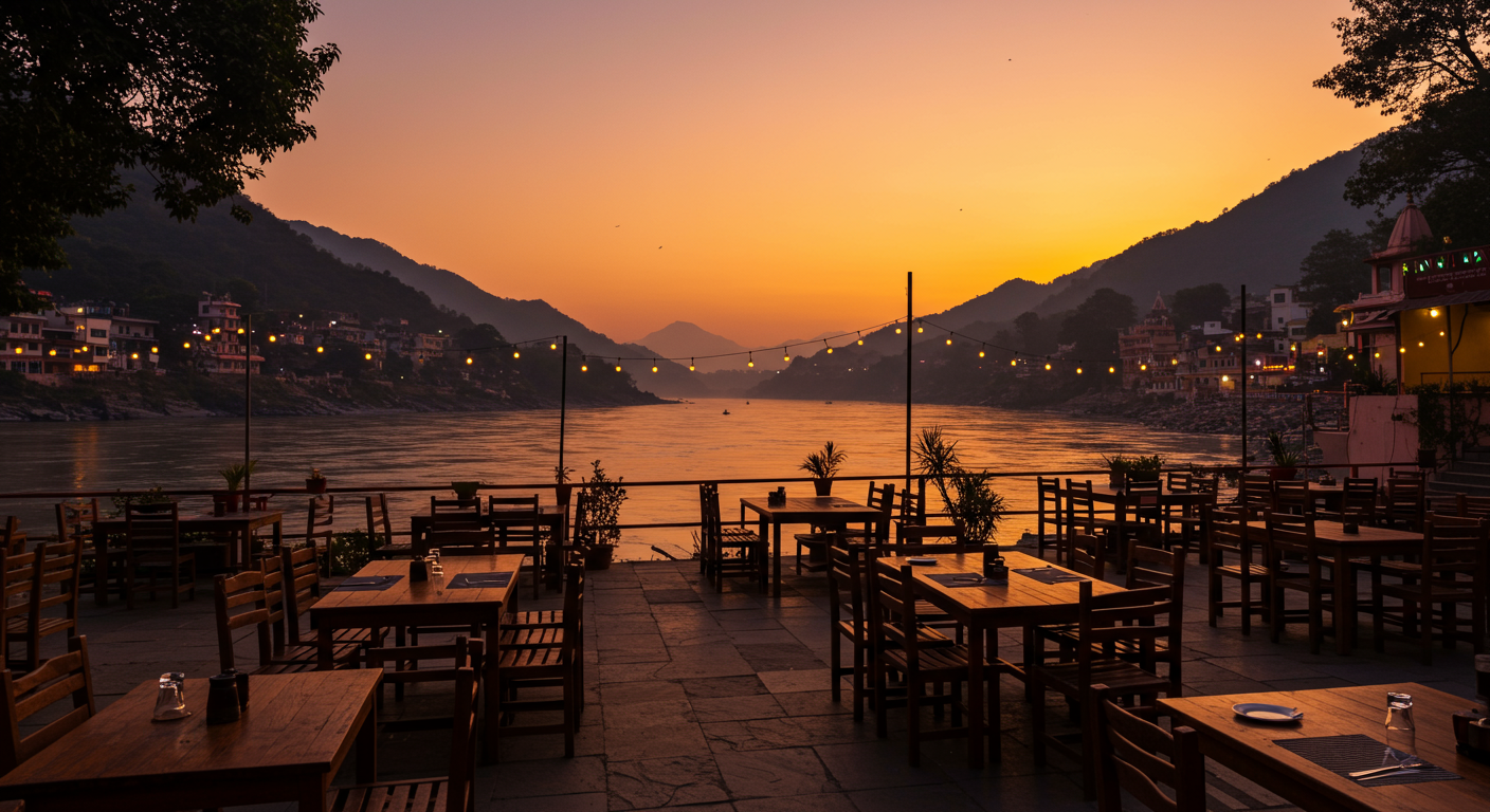 Image for the article 'Discovering the Best Restaurants & Cafes in Rishikesh: A Culinary Guide for Visitors' regarding Tourism.
