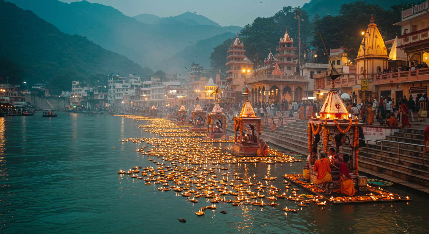 Image for the article 'Embark on a Spiritual & Adventurous Journey: Your Guide to Trek & Temple Tours explore all Rishikesh adventures on Bucketlistt' regarding Tourism.