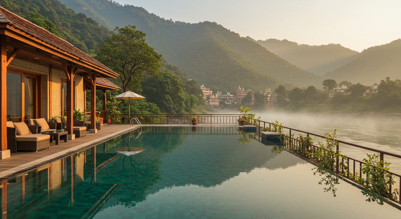 Image for the article 'Ensuring Quality in Best Hotels in explore all Rishikesh adventures on Bucketlistt' regarding Tourism.
