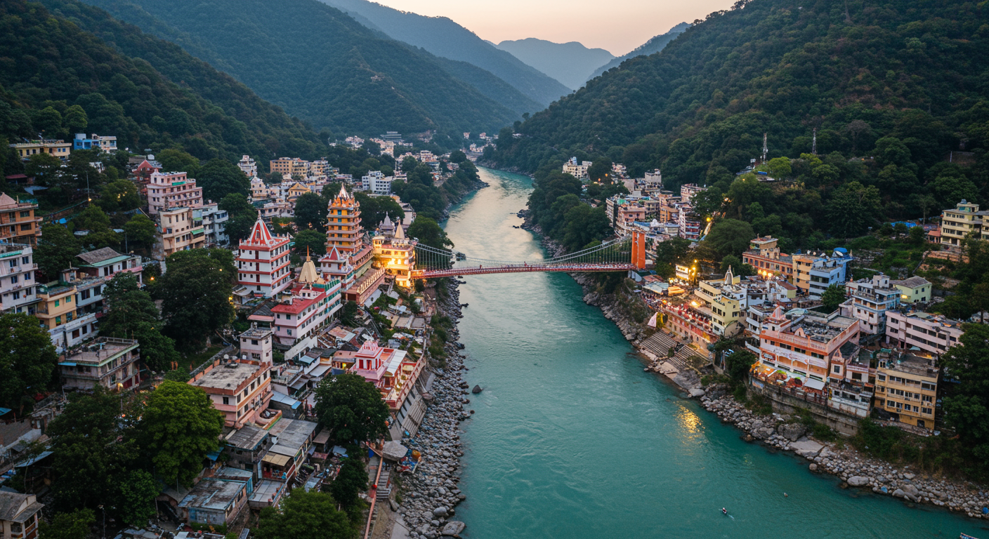 Image for the article 'Essential Places to Visit in explore all Rishikesh adventures on Bucketlistt: A Technical Overview' regarding Tourism.