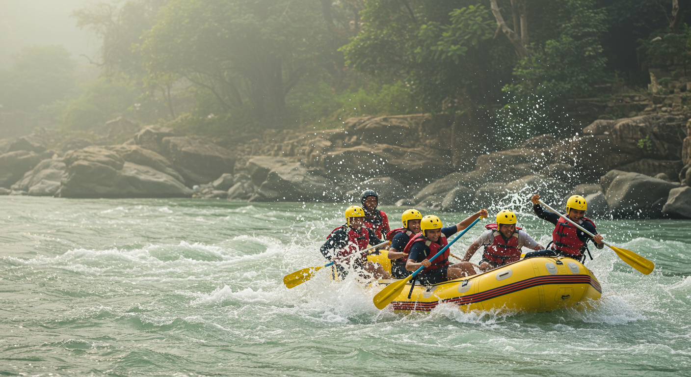 Image for the article 'Experience Epic river Rafting in the adventure capital: BUCKETLISTT's 12KM Adventure' regarding Tourism.