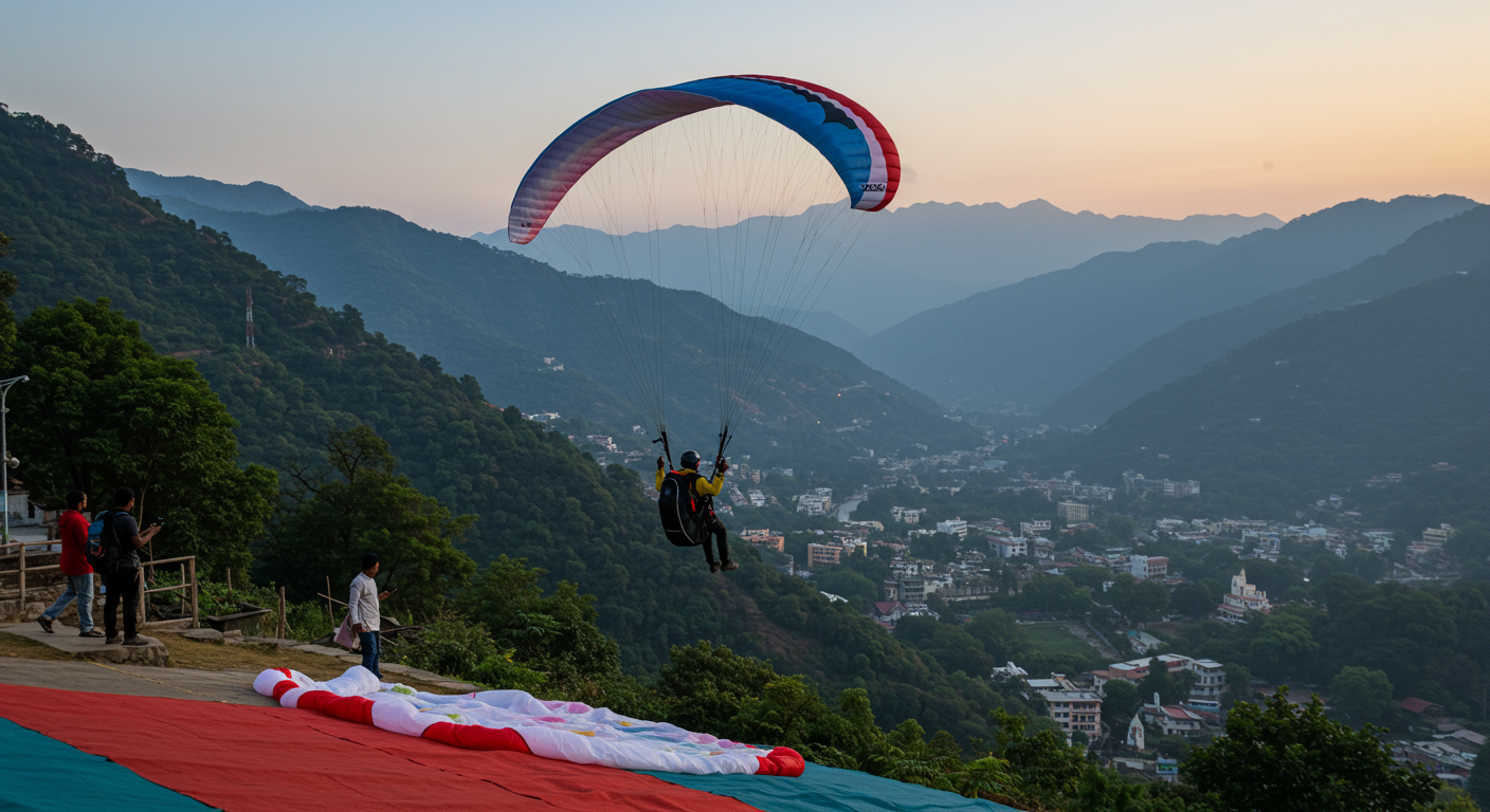 Image for the article 'Experience Thrilling Paragliding in explore all the adventure capital adventures on Bucketlistt: BUCKETLISTT's Ultimate Guide' regarding Tourism.