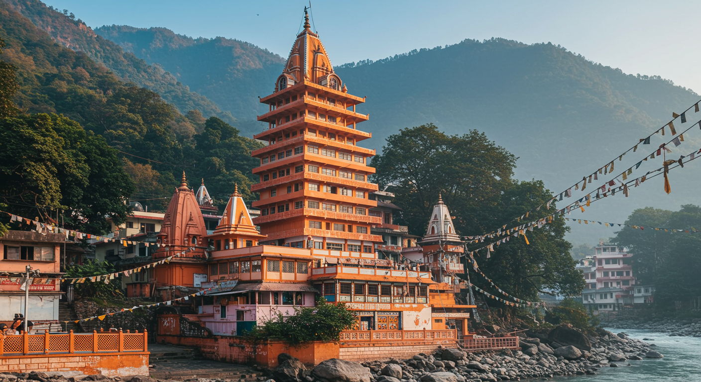 Image for the article 'Experience Unforgettable Trek & Temple Tours Rishikesh with BUCKETLISTT' regarding Tourism.