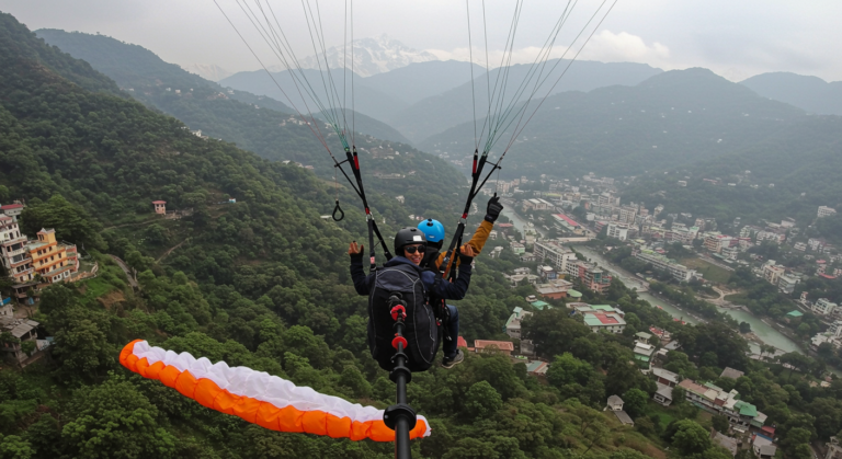 Image for the article 'Experience the Thrill: Your Guide to Paragliding in explore all Rishikesh adventures on Bucketlistt with BUCKETLISTT' regarding Tourism.