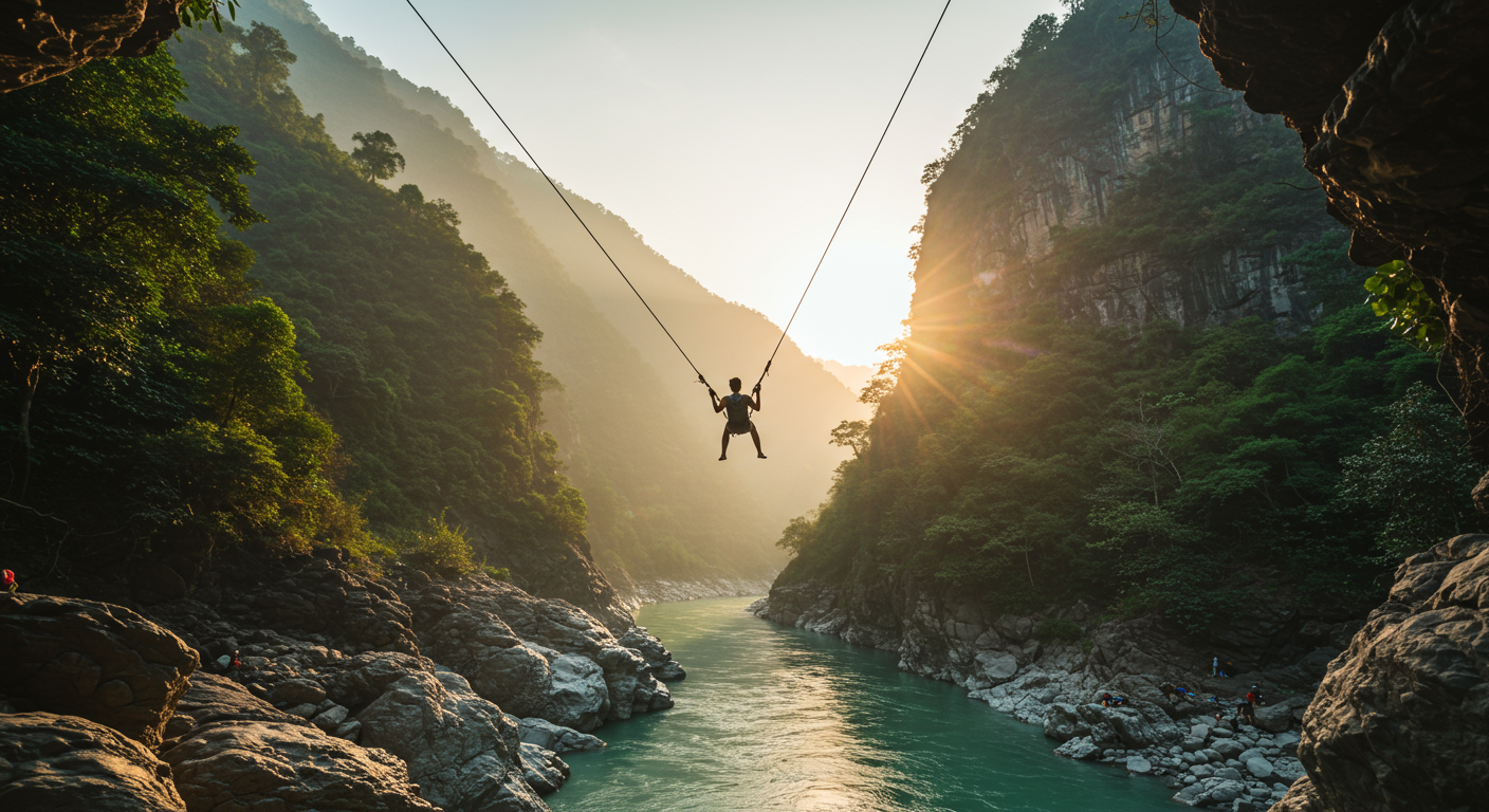 Image for the article 'Experience the Thrill: Your Ultimate Guide to Giant Swing & Tower Swing the adventure capital with BUCKETLISTT' regarding Tourism.