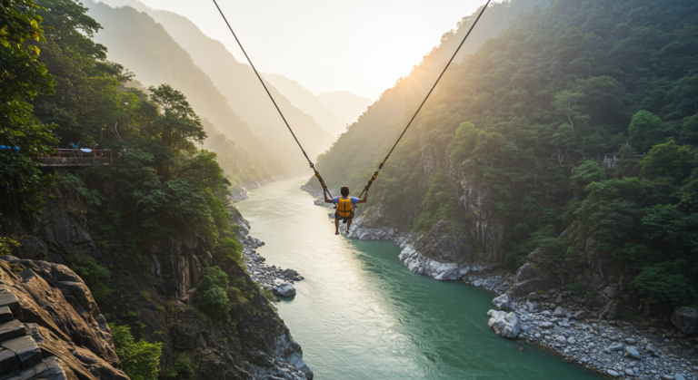 Image for the article 'Experience the Ultimate Thrill: Giant Swing & Tower Swing Rishikesh with BUCKETLISTT' regarding Tourism.