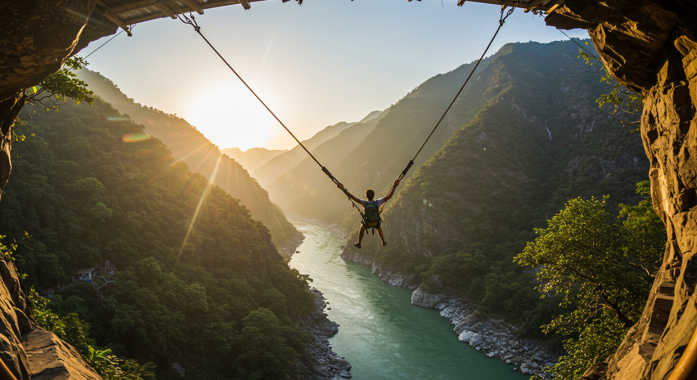 Image for the article 'Experience the Ultimate Giant Swing & Tower Swing Rishikesh Adventure' regarding Tourism.