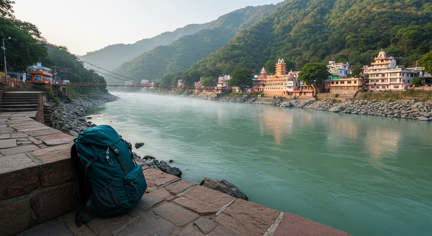 Image for the article 'Exploring Rishikesh Food & Local Culture: A Traveler's Guide' regarding Tourism.