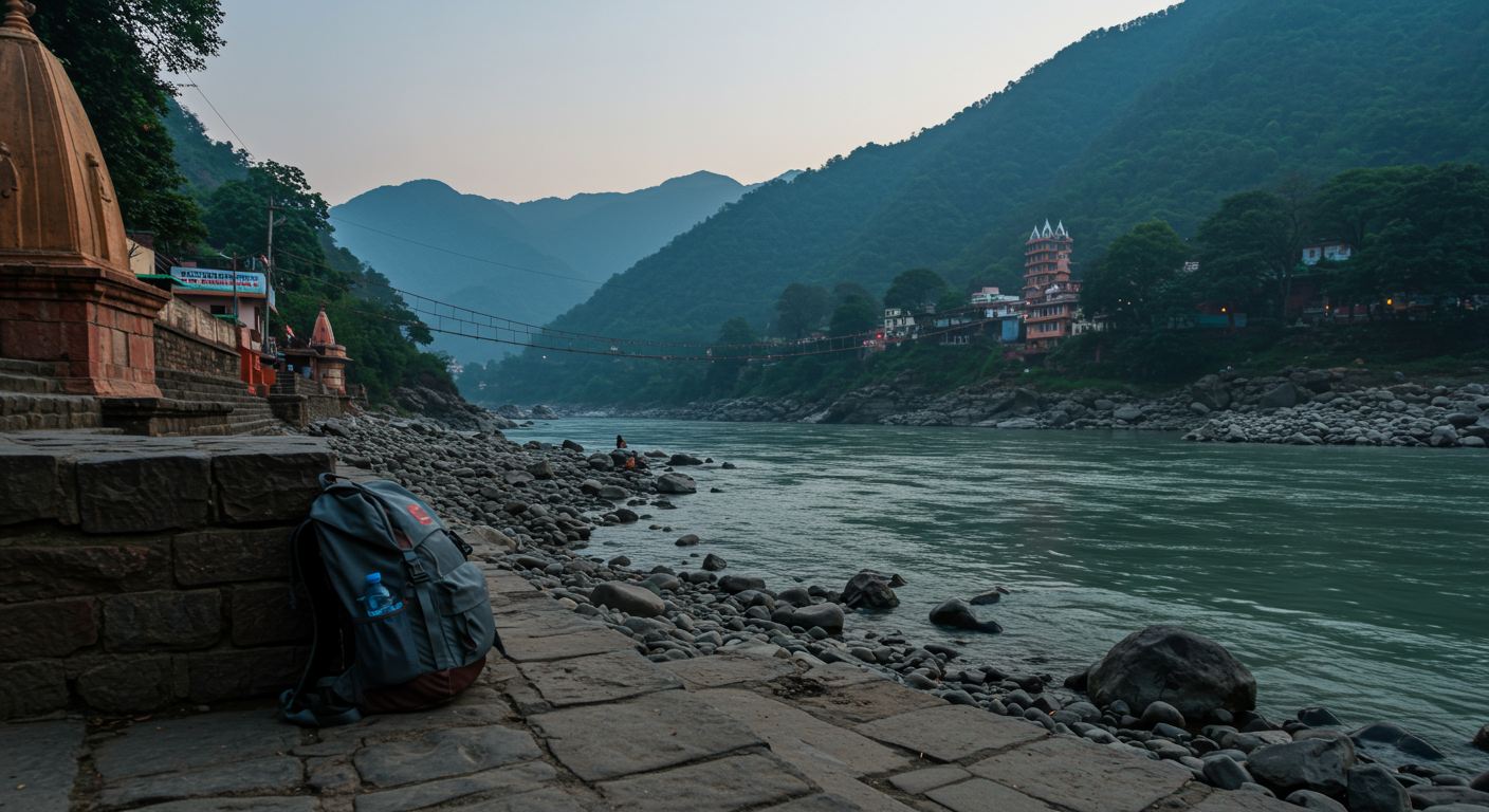 Image for the article 'Exploring Rishikesh's Food & Local Culture: A Traveler's Deep Dive' regarding Tourism.