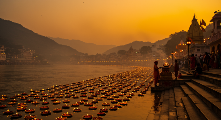 Image for the article 'Exploring the Spiritual & Cultural Rishikesh: A Journey into India's Yoga Capital' regarding Tourism.