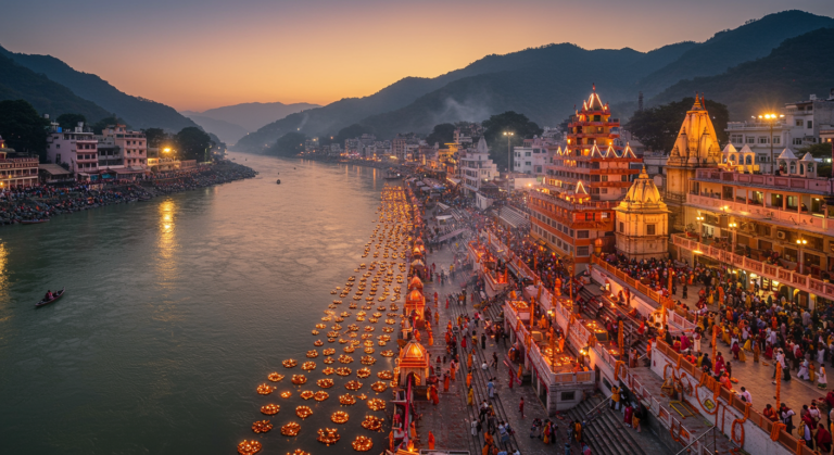 Image for the article 'Exploring the Spiritual & Cultural Rishikesh: Your Ultimate 2026 Guide' regarding Tourism.