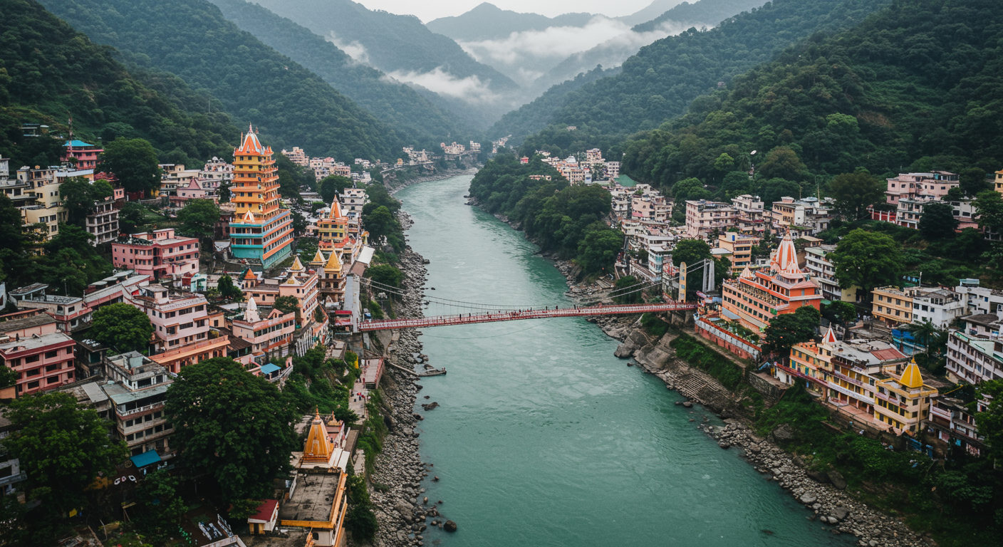 Image for the article 'Exploring the Unforgettable Places to Visit in Rishikesh: Your 2026 Guide' regarding Tourism.