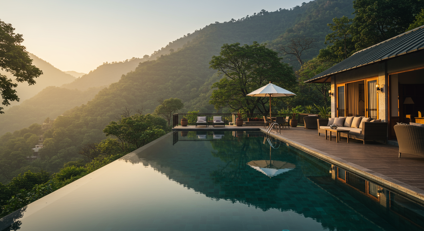 Image for the article 'Finding Your Perfect Retreat: The Best Hotels in Rishikesh Await' regarding Tourism.