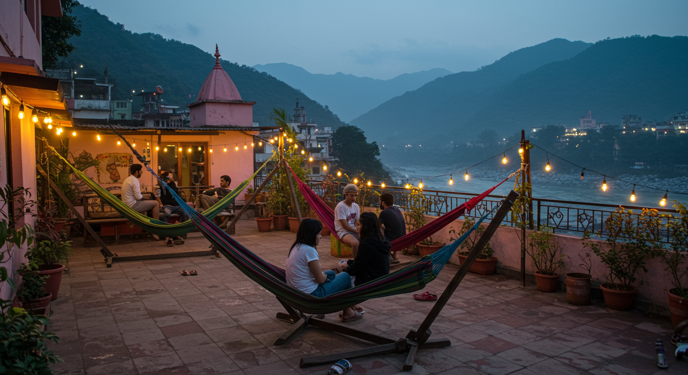 Image for the article 'Finding the Best Hostels in Rishikesh: A Traveler's Guide to Enhanced Stays' regarding Tourism.