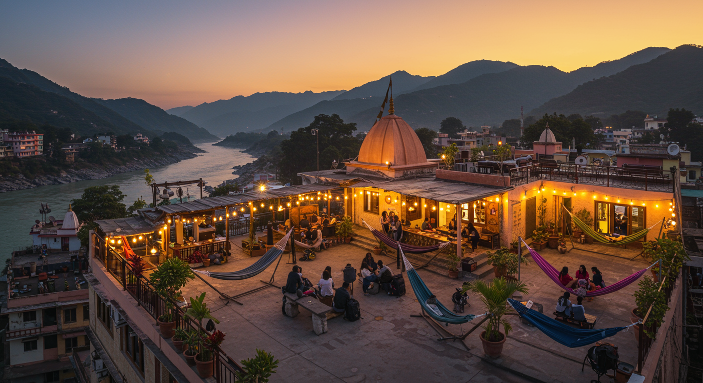 Image for the article 'Finding the Best Hostels in Rishikesh: Your Ultimate Budget Travel Guide' regarding Tourism.