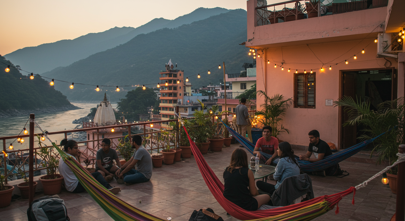 Image for the article 'Finding the Best Hostels in Rishikesh for an Eco-Conscious Adventure' regarding Tourism.