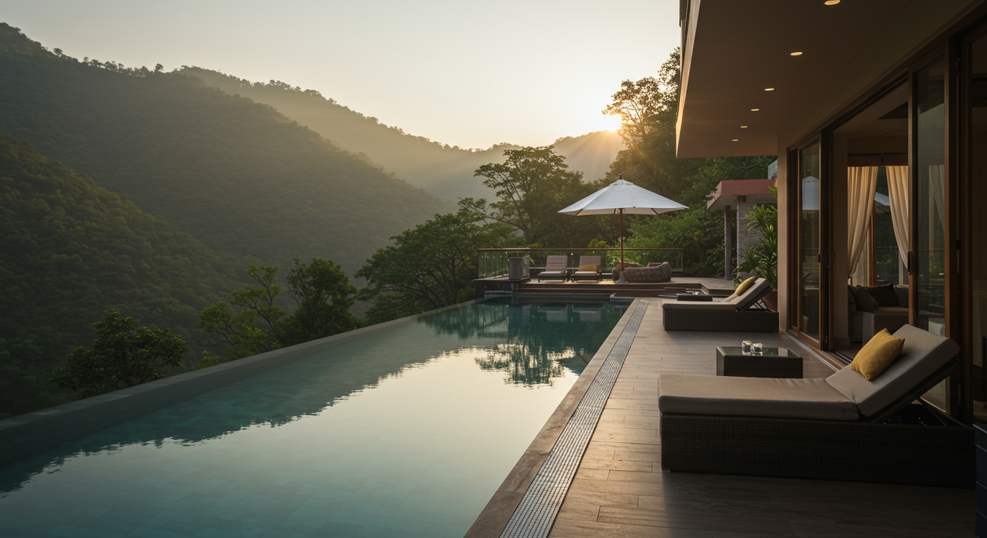 Image for the article 'Finding the Best Hotels in Rishikesh: A Guide to Sustainable Stays' regarding Tourism.