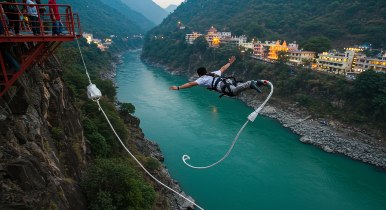 Image for the article 'Industry Benchmarks for Bungee Jumping Operator Comparisons explore all the adventure capital adventures on adventure travel' regarding Tourism.